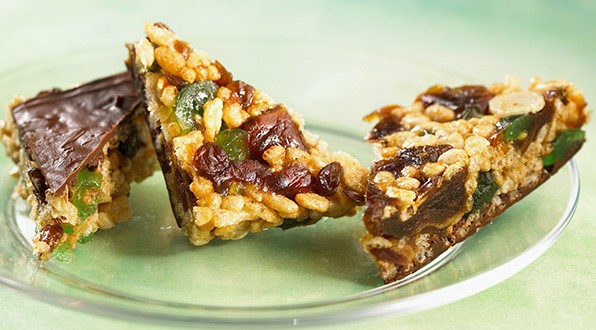 Carrés florentins aux RICE KRISPIES*